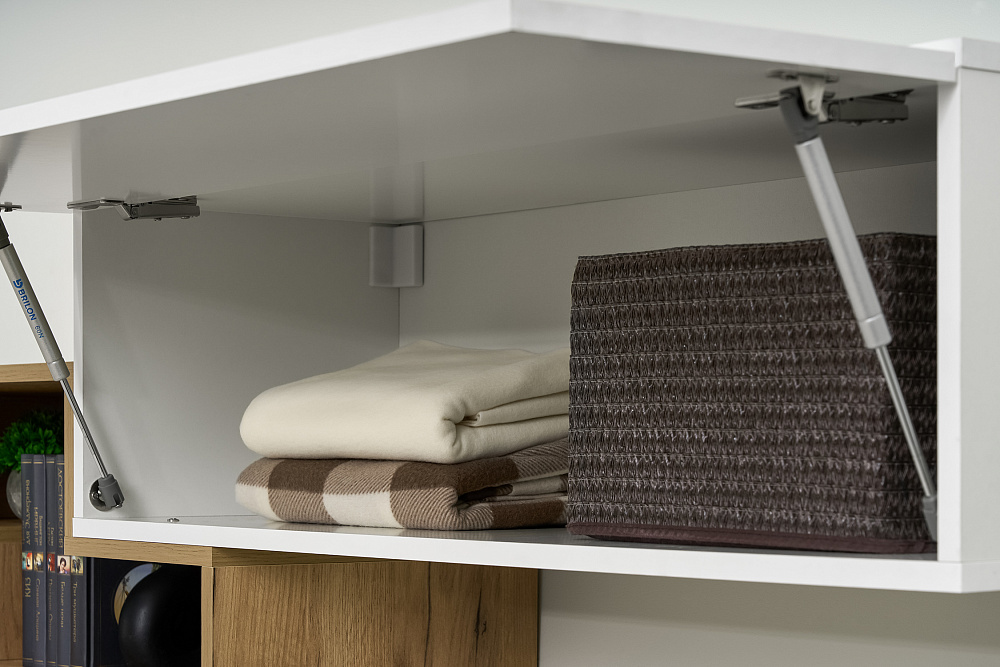 Стенка SkyFree белый / дуб крафт золотой