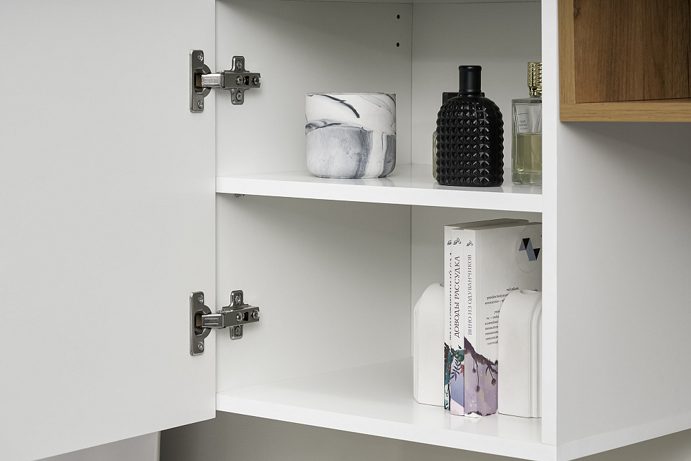 Стенка SkyFree белый / дуб крафт золотой