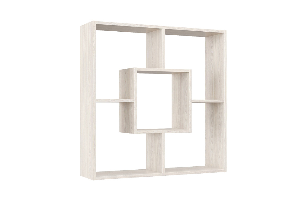 Полка навесная Классика 04 ясень анкор светлый