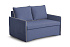 Диван выкатной Фламинго Стандарт синий / бежевый