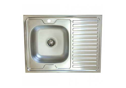 Мойка накладная из нержавеющей стали Vladix 80х60 см