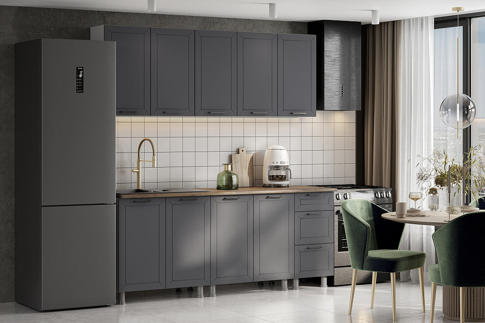 Модульная кухня Лаорна каменный графит