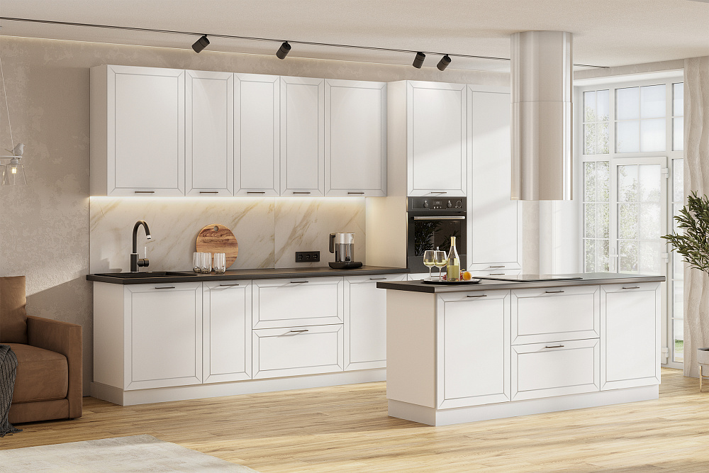 Модульная кухня Лаорна лунный бархат