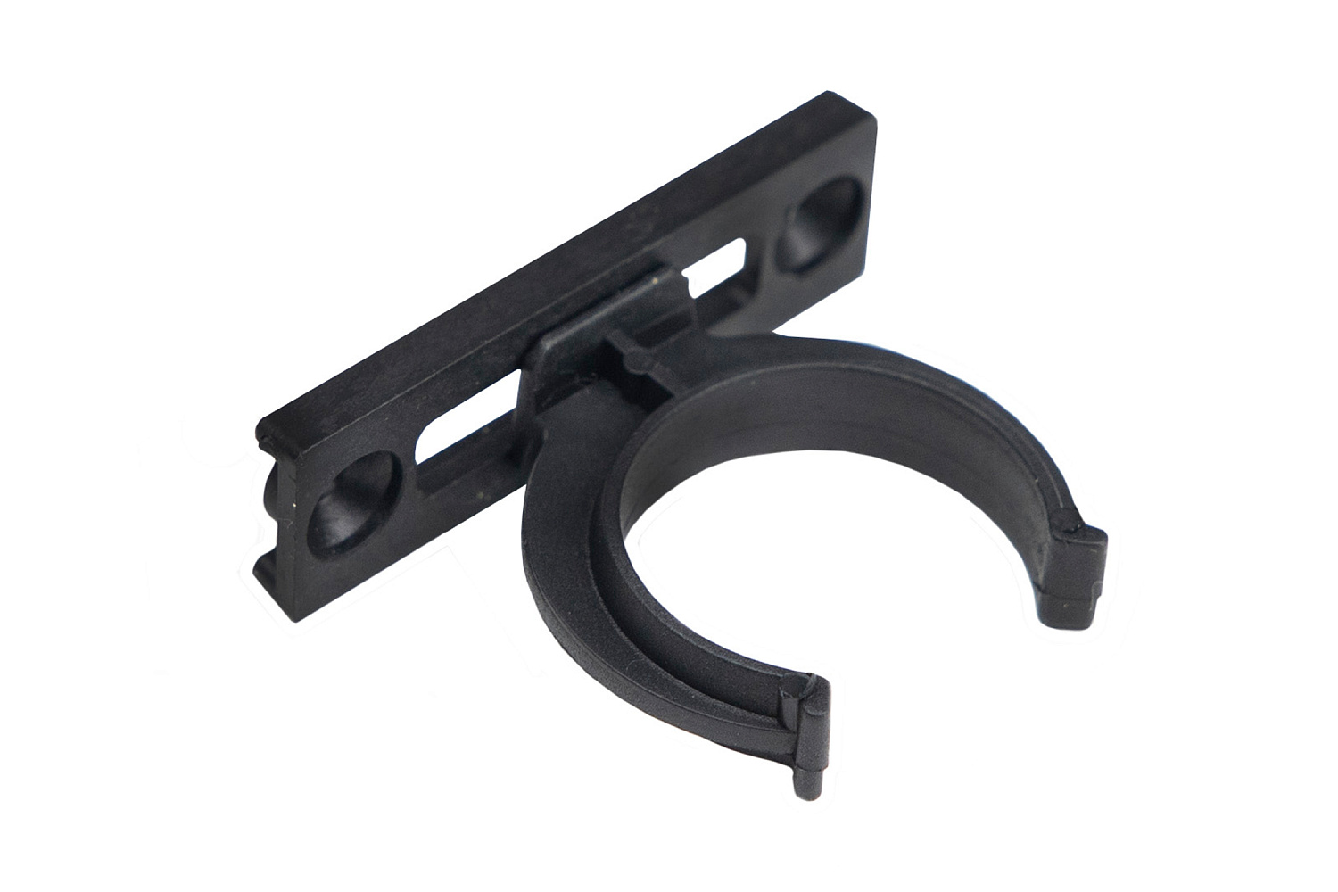 Клипса под пластиковый цоколь черный