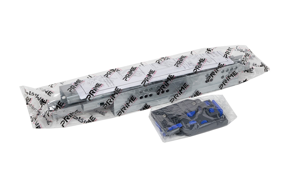 Направляющие скрытого монтажа PRIME L-450 с доводчиком и с замками