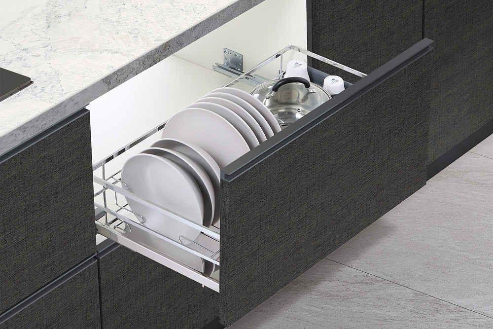 Выдвижная корзина-сушка Norwig 600 хром