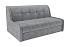 Диван аккордеон Барон №6 темно-серый