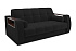 Диван аккордеон Барон №3 черный
