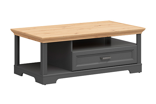 Журнальный стол Jasmin графит / дуб артизан