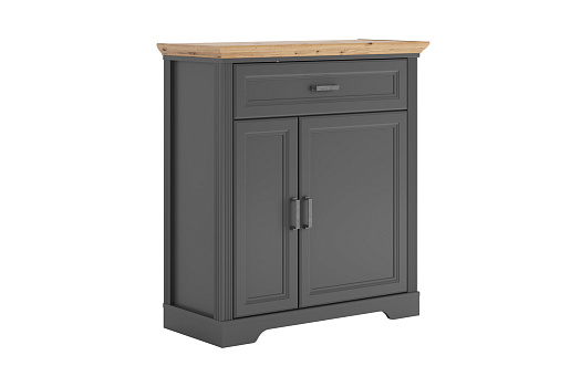 Комод Jasmin графит / дуб артизан