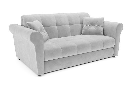 Диван аккордеон Гранд светло-серый