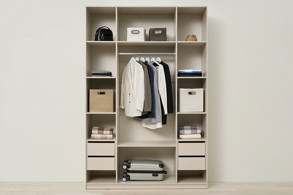 Шкаф 4-х створчатый Марвэл кашемир