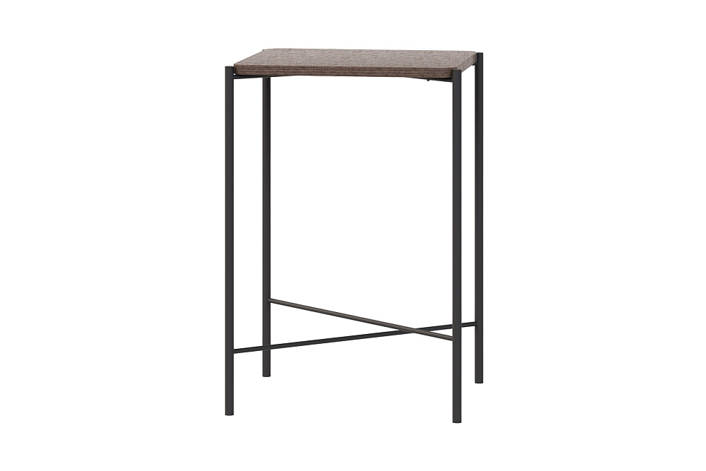 Стол журнальный Лори черный / дуб браун