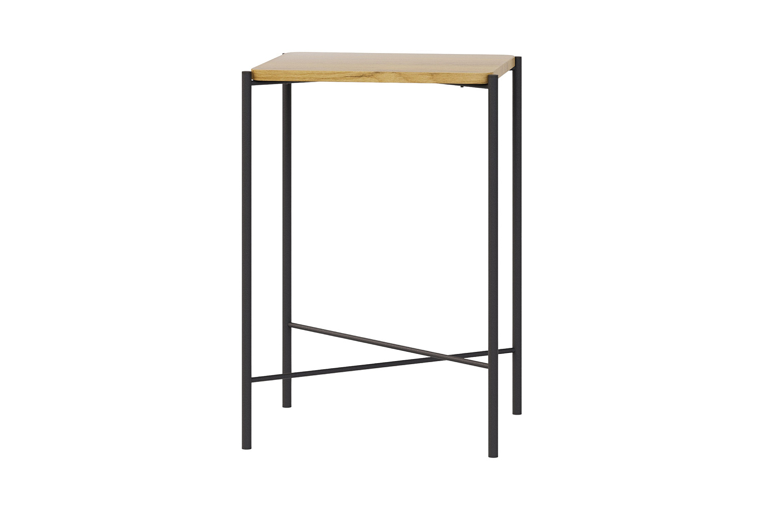 Стол журнальный Лори черный / секвойя крем