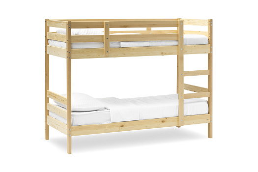 Двухъярусная кровать Пирус натуральный