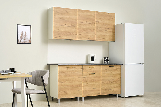 Кухня Сити 1.7 м дуб золотой