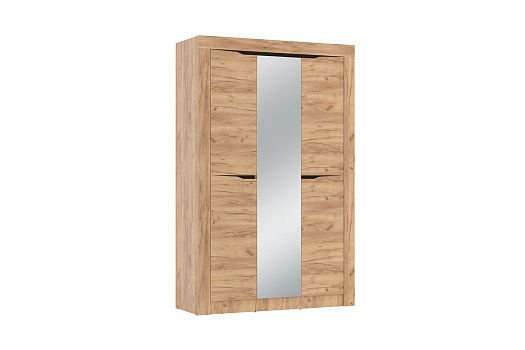 Шкаф 3-х створчатый Флорида венге / дуб золотой