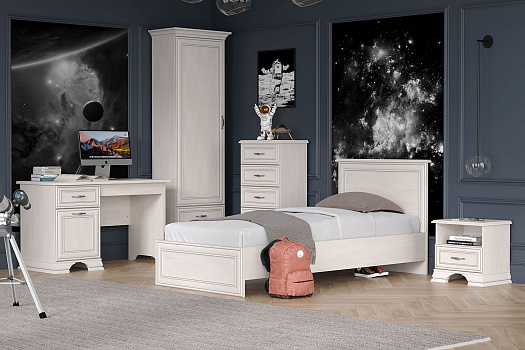 Модульная спальня Tiffany вудлайн кремовый