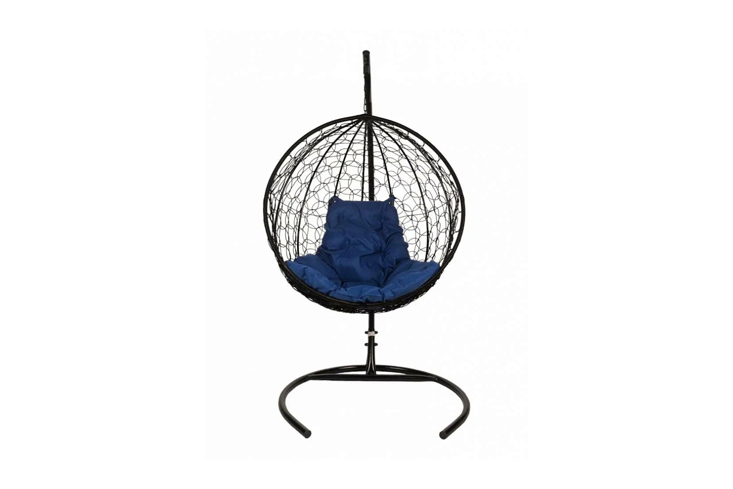 Кресло подвесное Kokos черное / синее