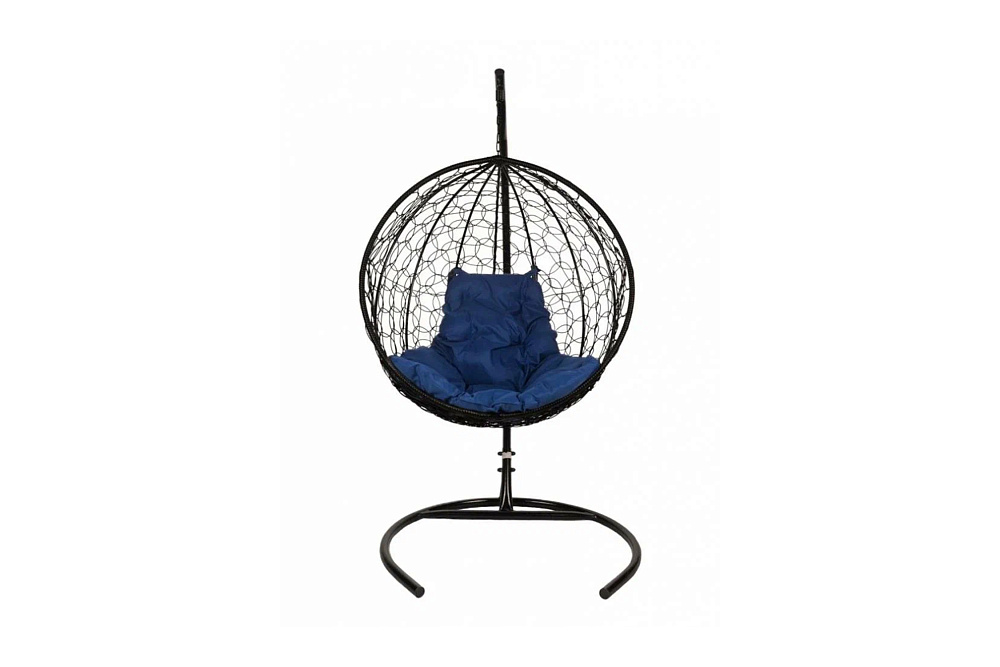 Кресло подвесное Kokos черное / синее