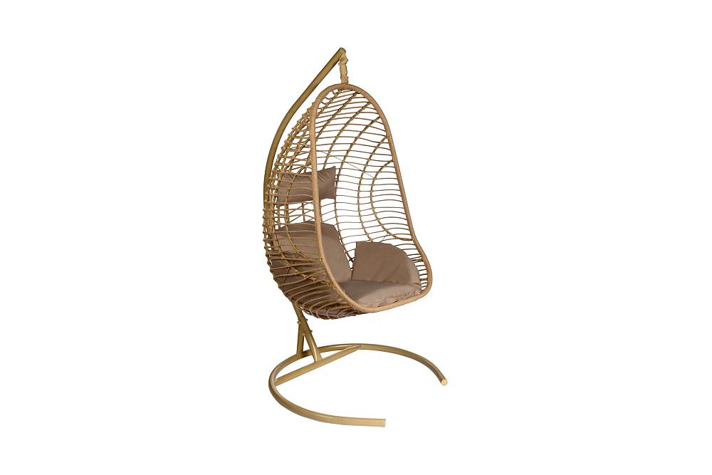 Кресло подвесное Екатерина бежевое