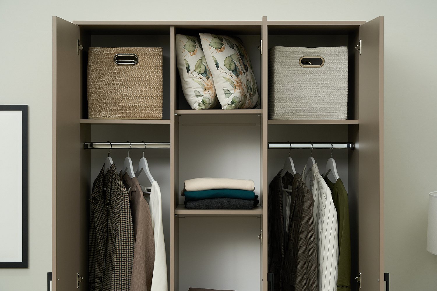 Шкаф Трио мокко