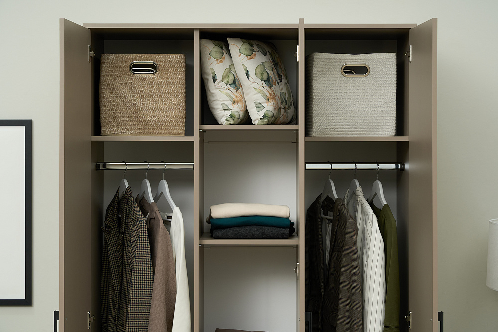 Шкаф Трио мокко