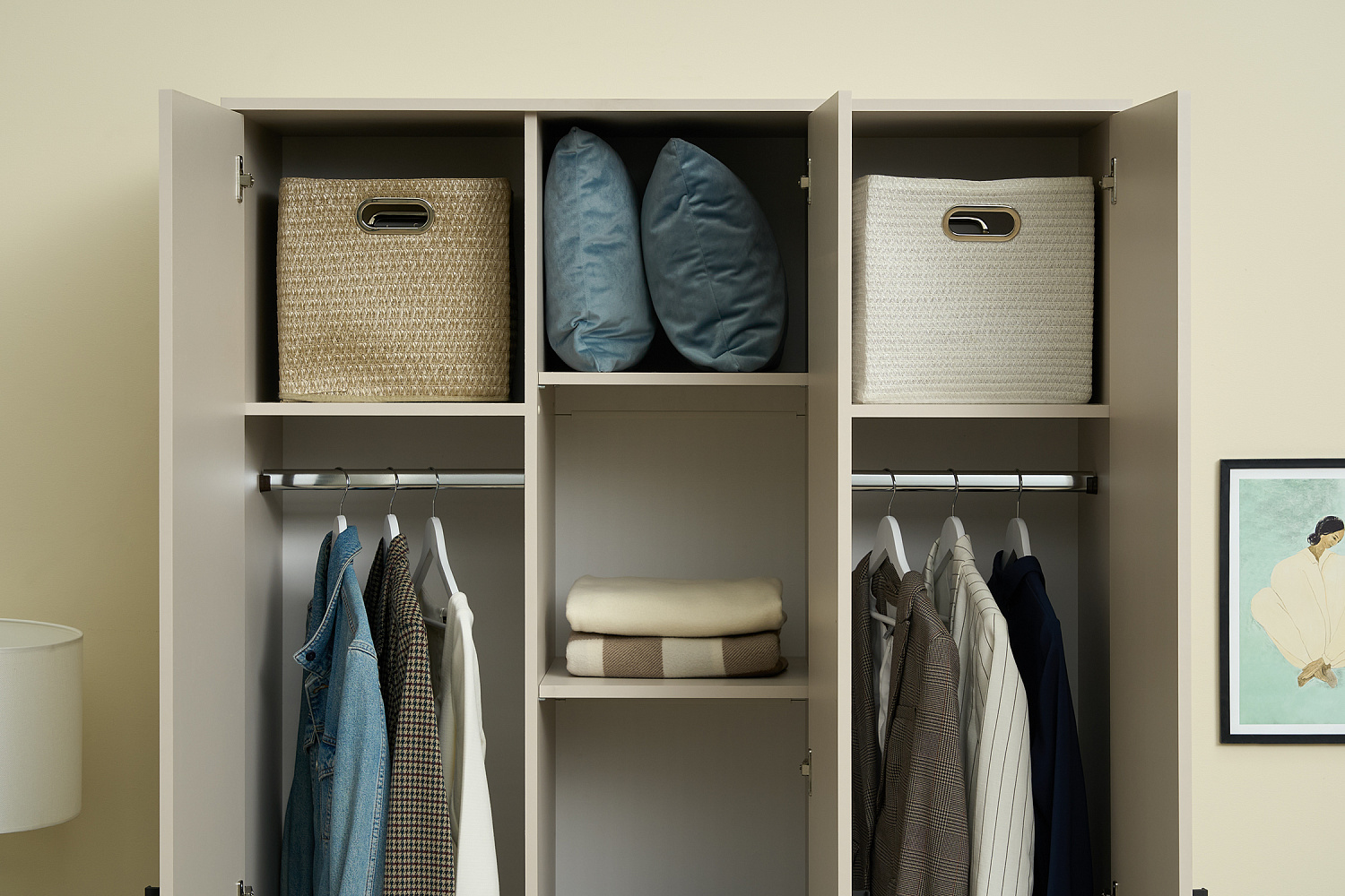 Шкаф Трио тефия