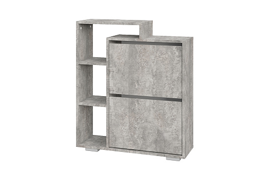 Обувница Клапсо цемент светлый