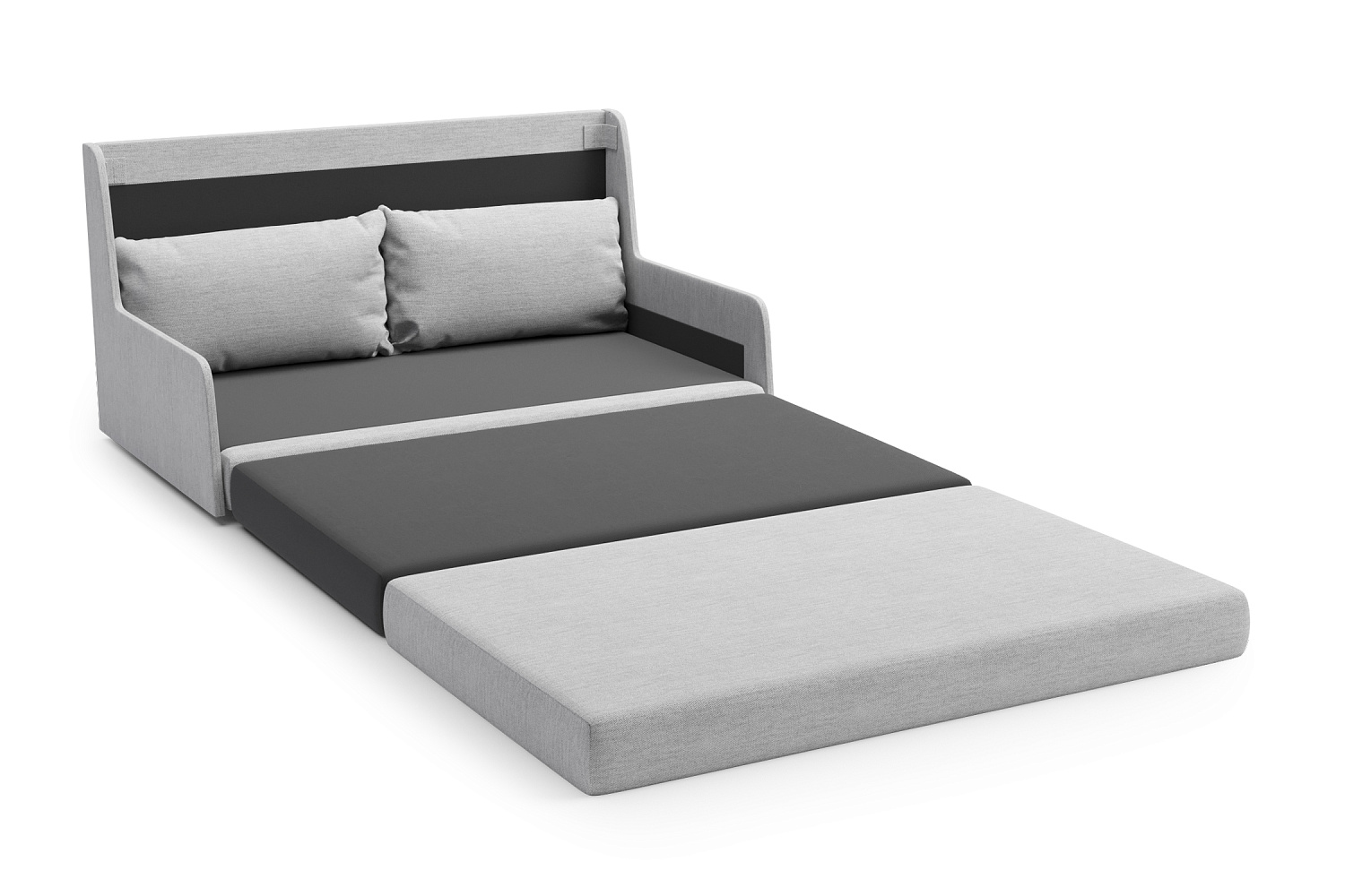 Диван откидной Немо светло-серый