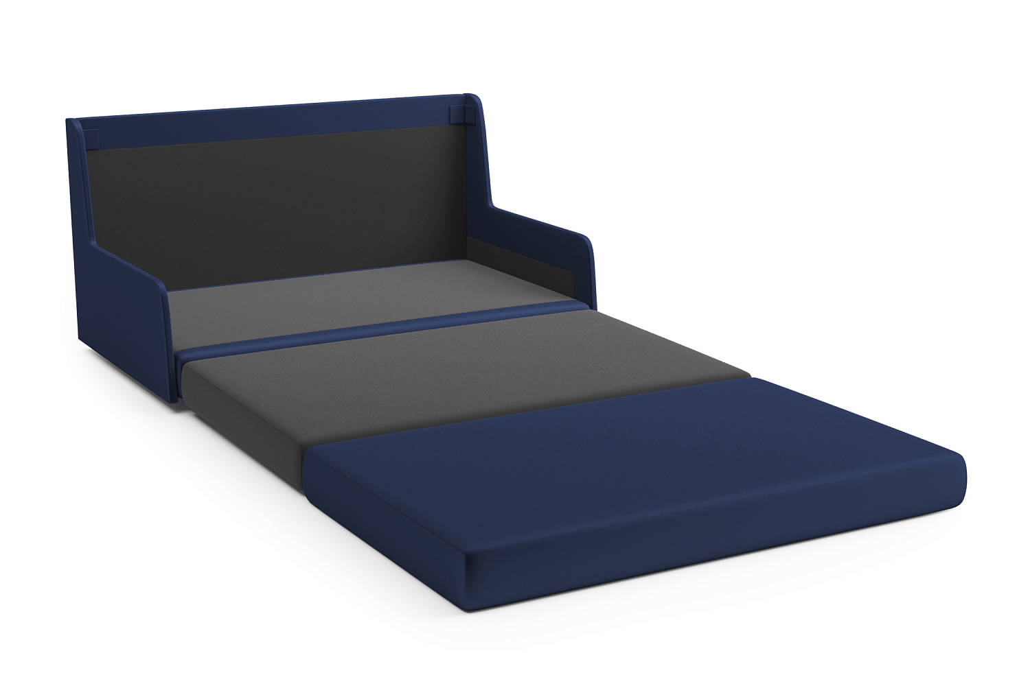 Диван откидной Немо темно-синий