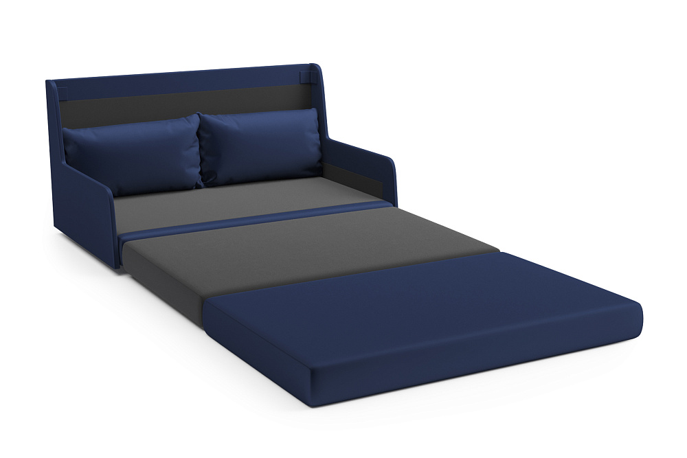Диван откидной Немо темно-синий
