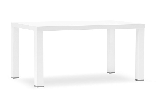 Кофейный столик большой белый