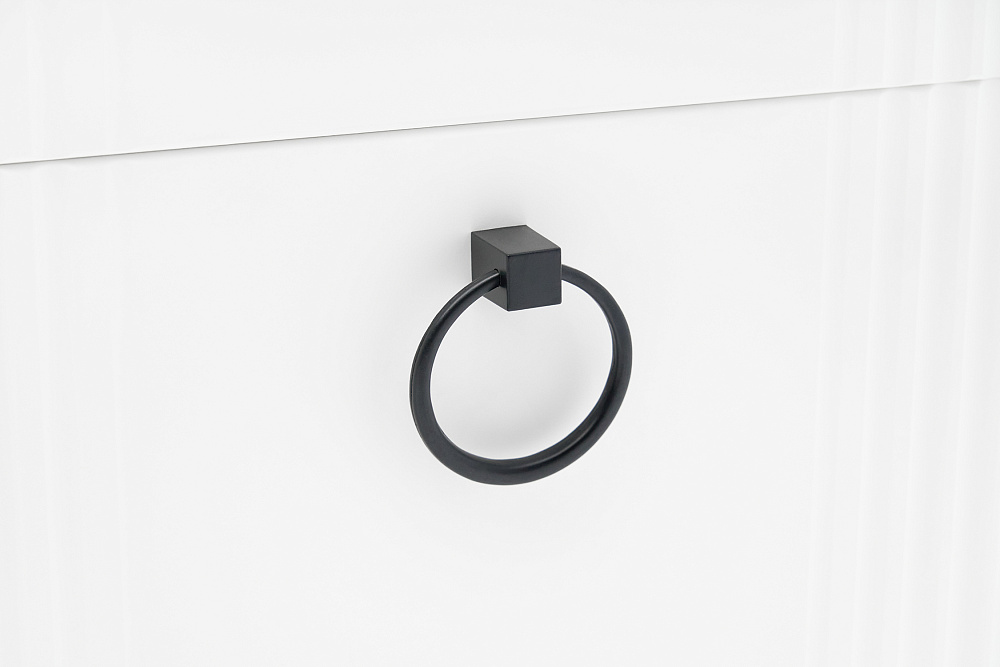 Туалетный столик Ева белое дерево / белый матовый