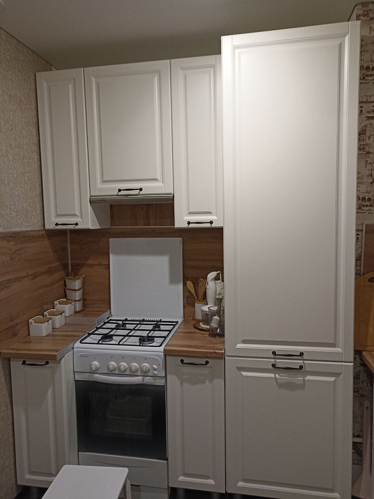 Модульная кухня Калеста белая поэма