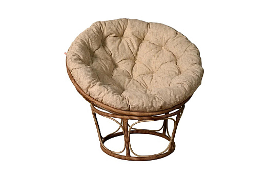 Кресло Papasan бамбук / бежевый