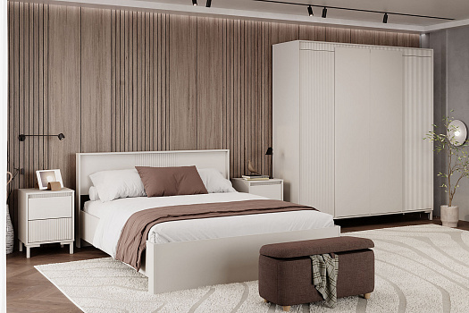 Модульная спальня Свейн кашемир серый