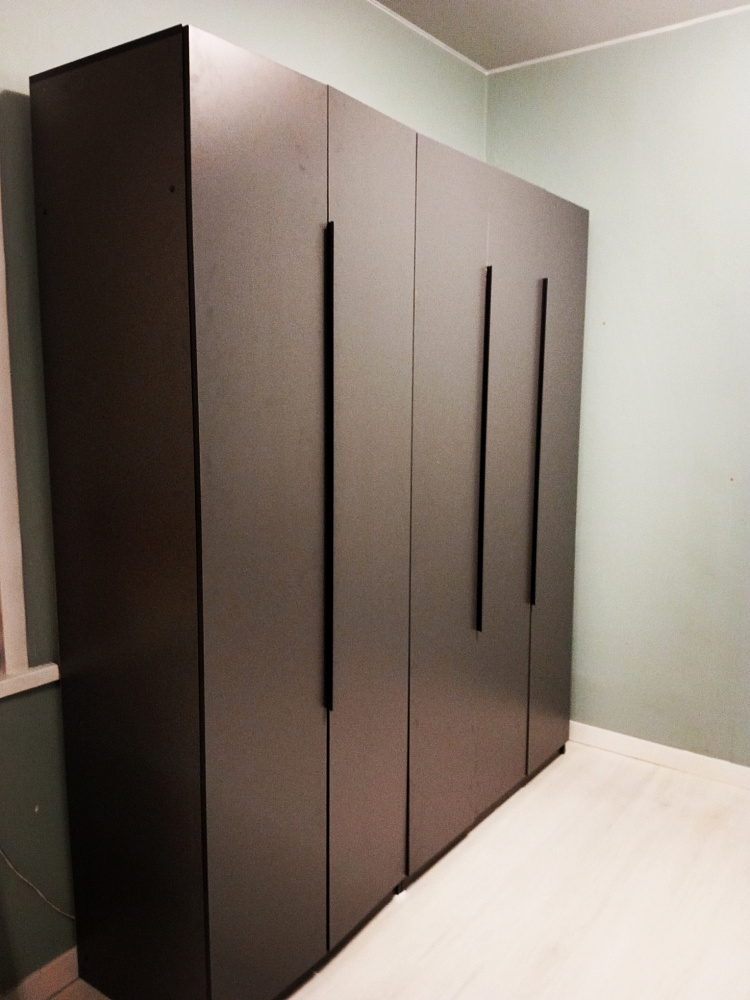 Комплект шкафов Тивина 2 м графит серый