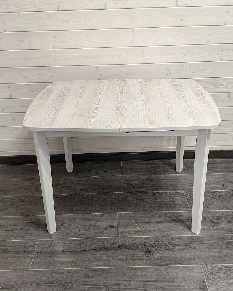 Стол обеденный раздвижной овальный дуб натуральный / дуб сонома