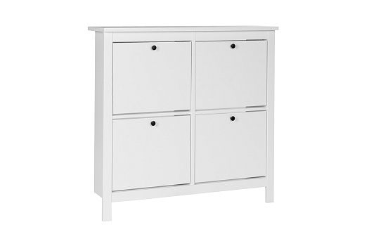 Обувница Сага белая