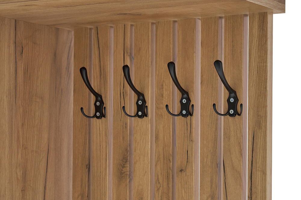 Прихожая Теллин дуб крафт / белый глянец