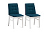Стулья мягкие Н белые / синие