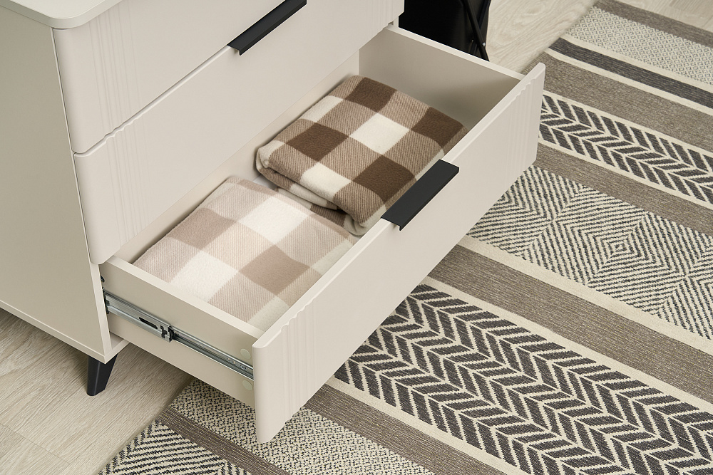 Комод Катрин кашемир / фраппучино матовый