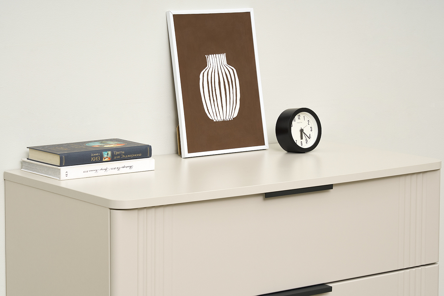 Комод Катрин кашемир / фраппучино матовый