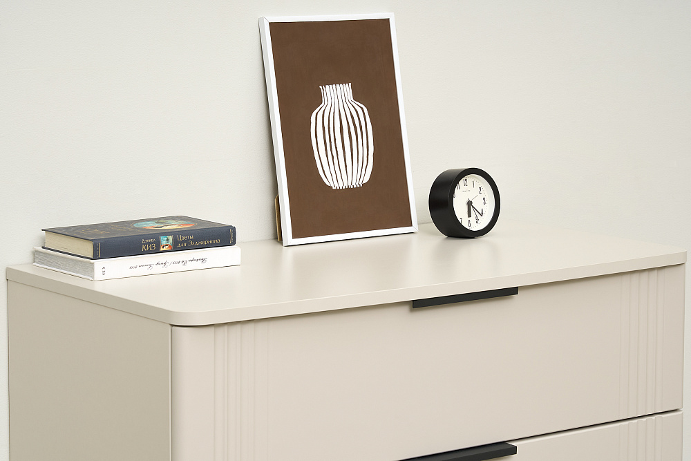 Комод Катрин кашемир / фраппучино матовый