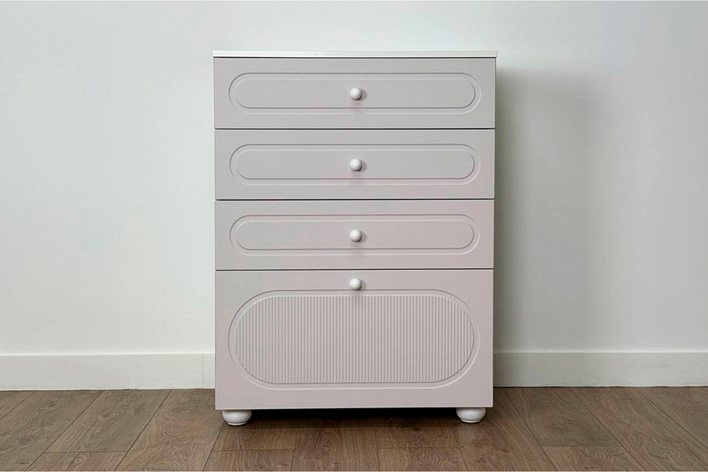 Комод Милана белое дерево / сакура