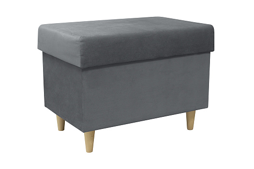 Пуф Стоун темно-серый