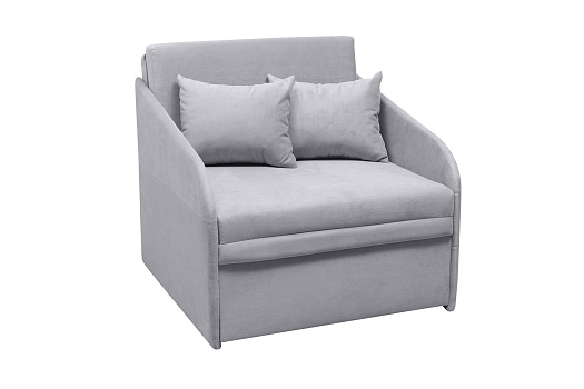 Кресло выкатное Малыш светло-серое