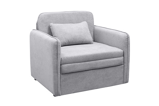 Кресло выкатное Урбан светло-серое