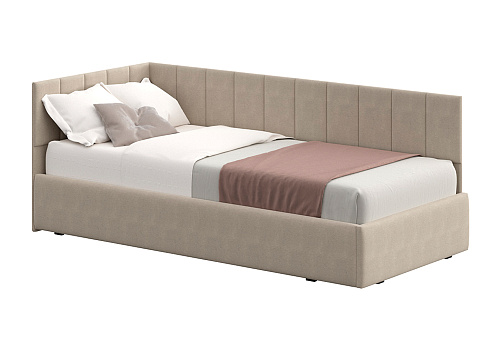 Кровать односпальная Дорни бежевая